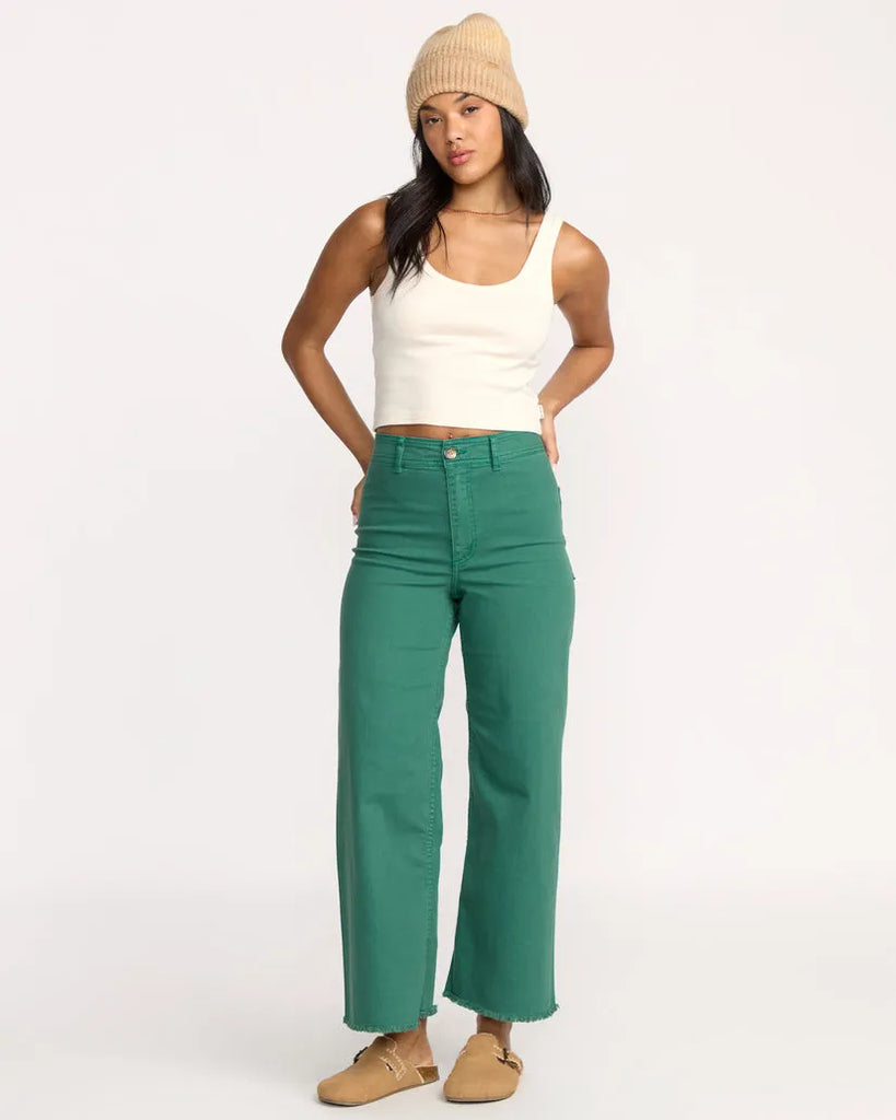 Billabong Womens Pants Free Fall High-Waist