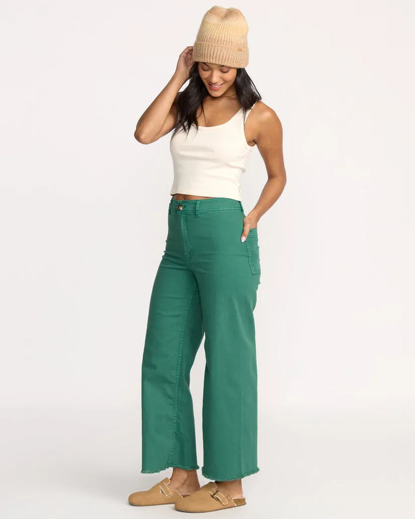 Billabong Womens Pants Free Fall High-Waist