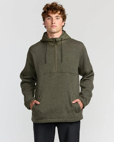 Billabong Mens Sweatshirt A/Div Boundary Hooded Half-Zip Pullover