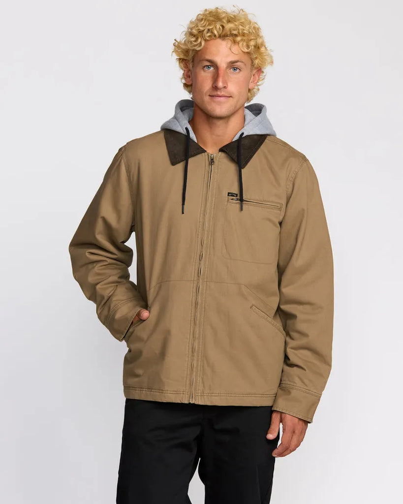 Billabong Mens Jacket Barlow Hooded