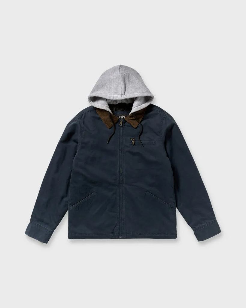 Billabong Mens Jacket Barlow Hooded