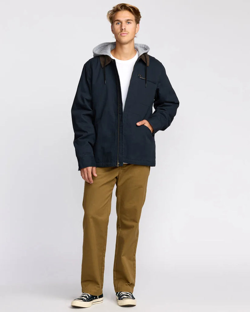 Billabong Mens Jacket Barlow Hooded