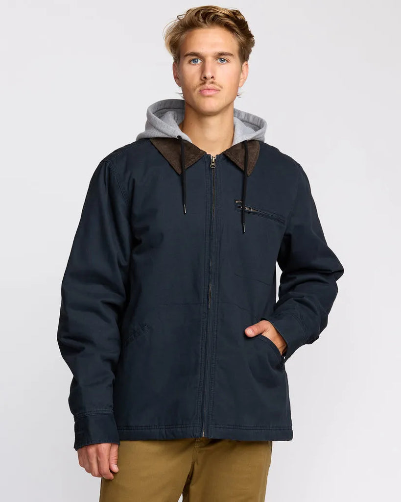 Billabong Mens Jacket Barlow Hooded