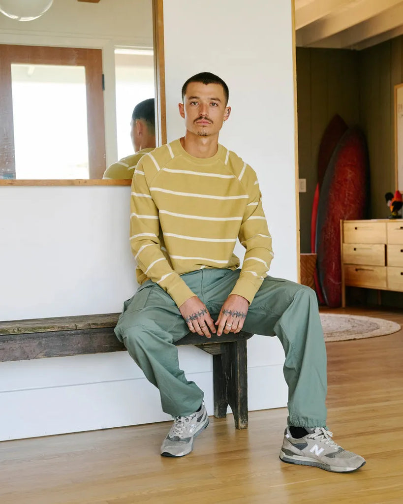 RVCA Mens Sweatshirt Vacancy Crew Neck Pullover