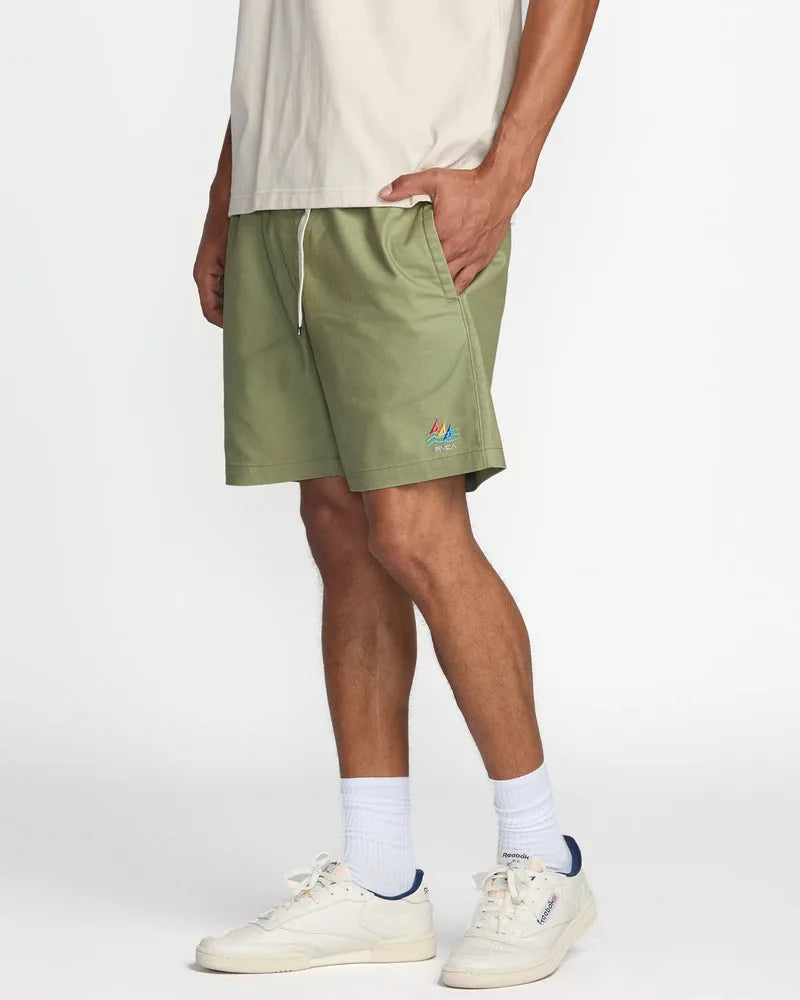 RVCA Mens Shorts Civic Range 17
