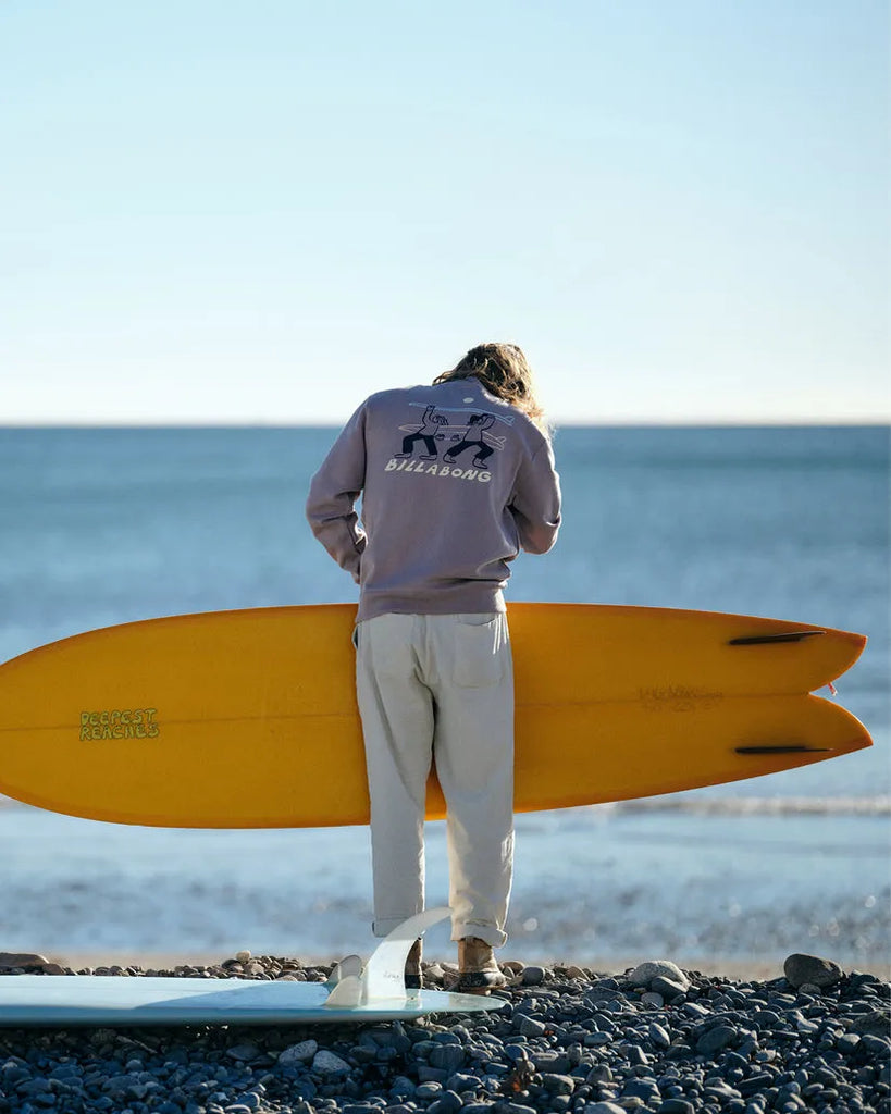 Billabong Mens Sweatshirt Split The Peak Crewneck