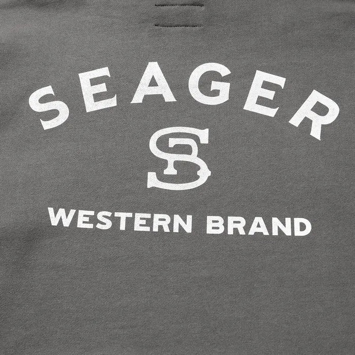 Seager Mens Sweatshirt Branded Mid-Weight Hoodie