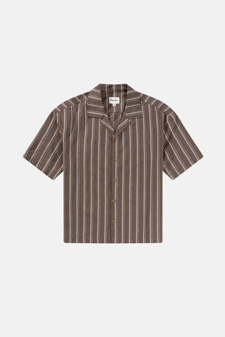 Rhythm Mens Woven Baja Relaxed Stripe