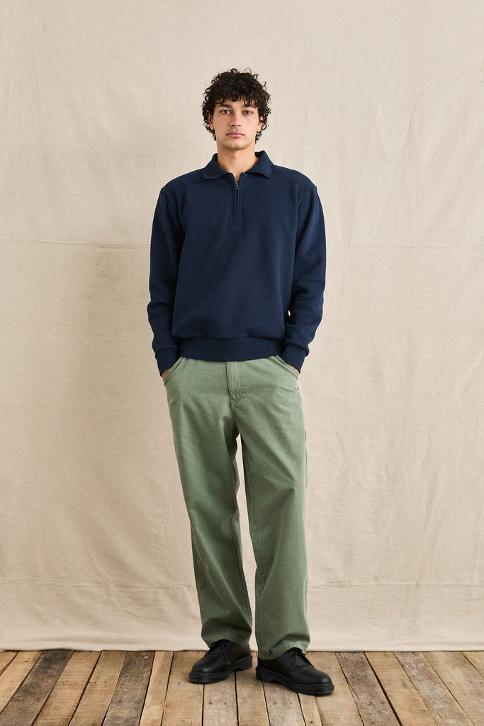 Rhythm Mens Sweatshirt Pacific Vintage Fleece