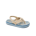Reef Kids Sandals Little Ahi Blue/Tan Palm