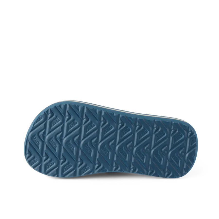 Reef Kids Sandals Little Ahi Blue/Tan Palm