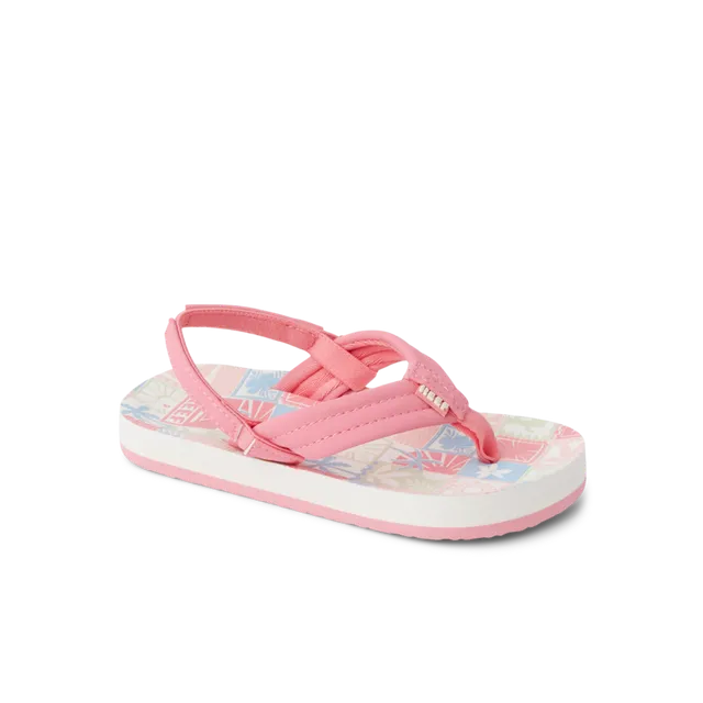 Reef Kids Sandals Little Ahi Sunset Stamp