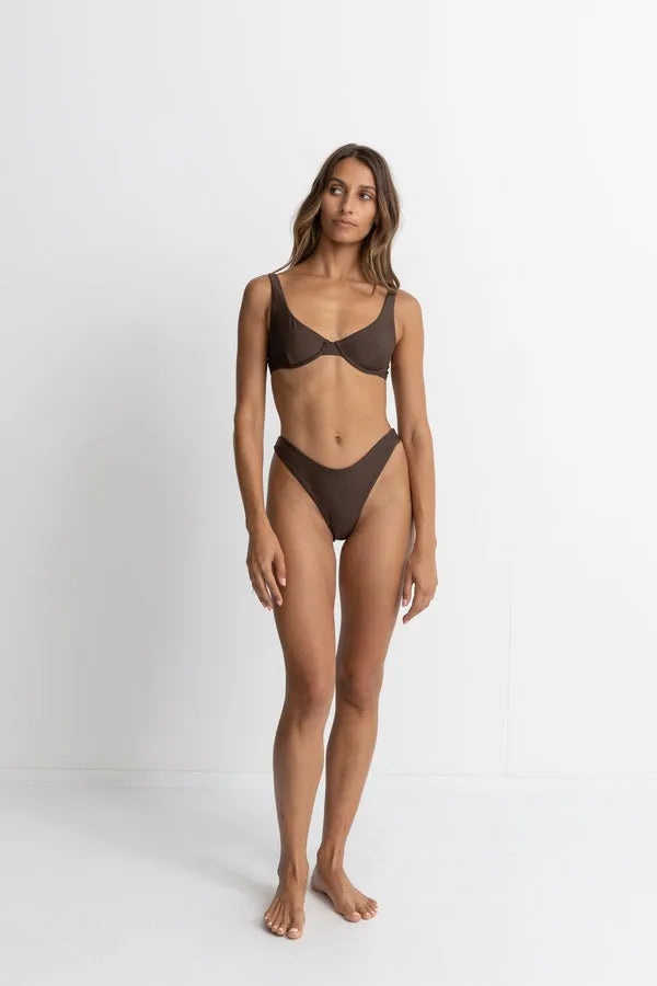 Rhythm Womens Bikini Top Classic Underwire