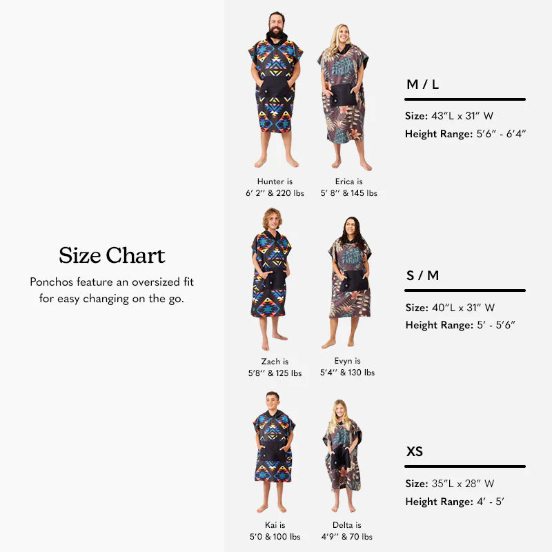 Nomadix Towel Jackson Green Changing Poncho