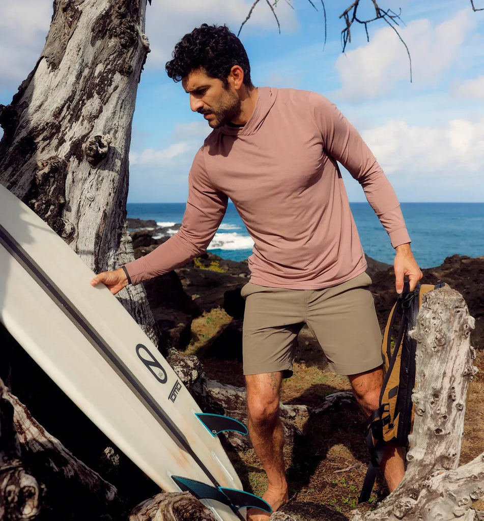 Free Fly Mens Shirt Elevate Lightweight Hoodie