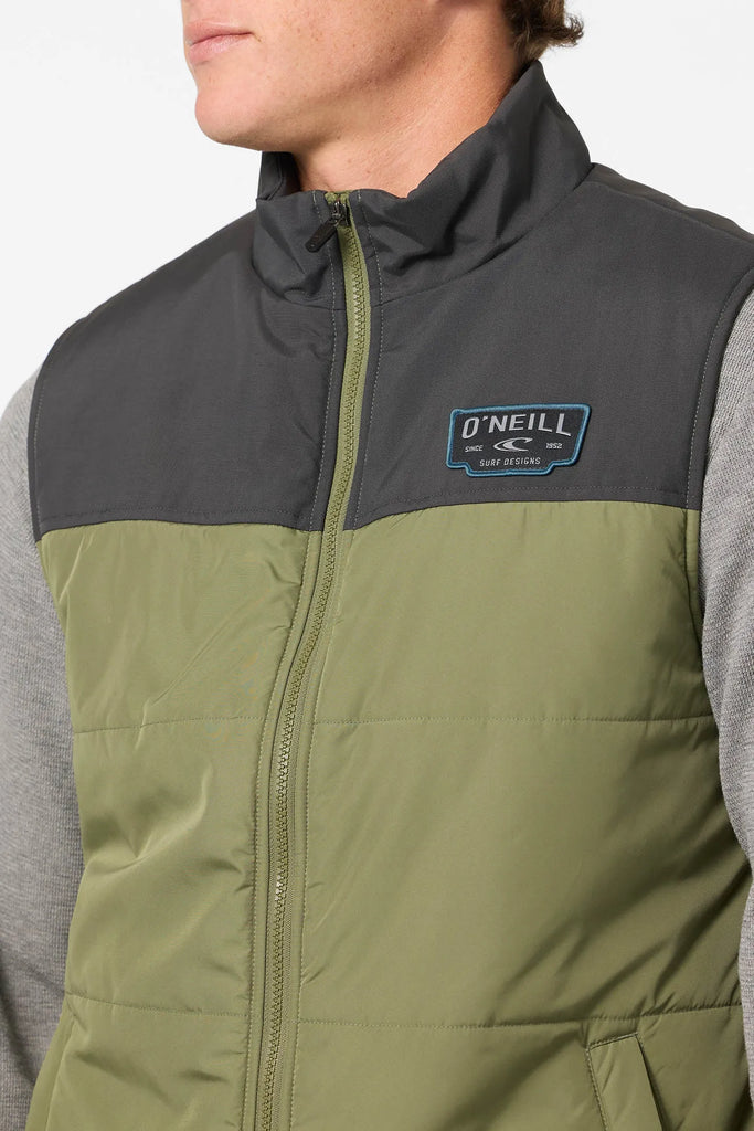 Oneill Mens Vest Vista Quilted
