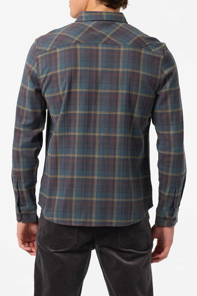 Oneill Mens Shirt Redmond Plaid Flannel