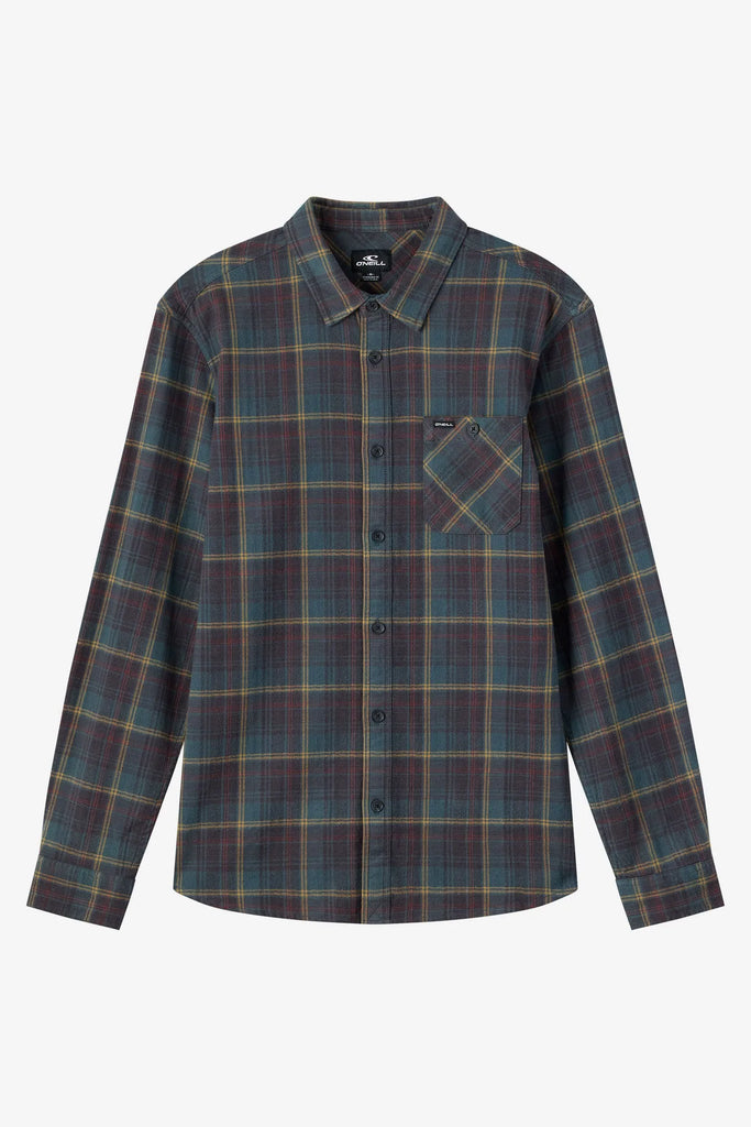 Oneill Mens Shirt Redmond Plaid Flannel
