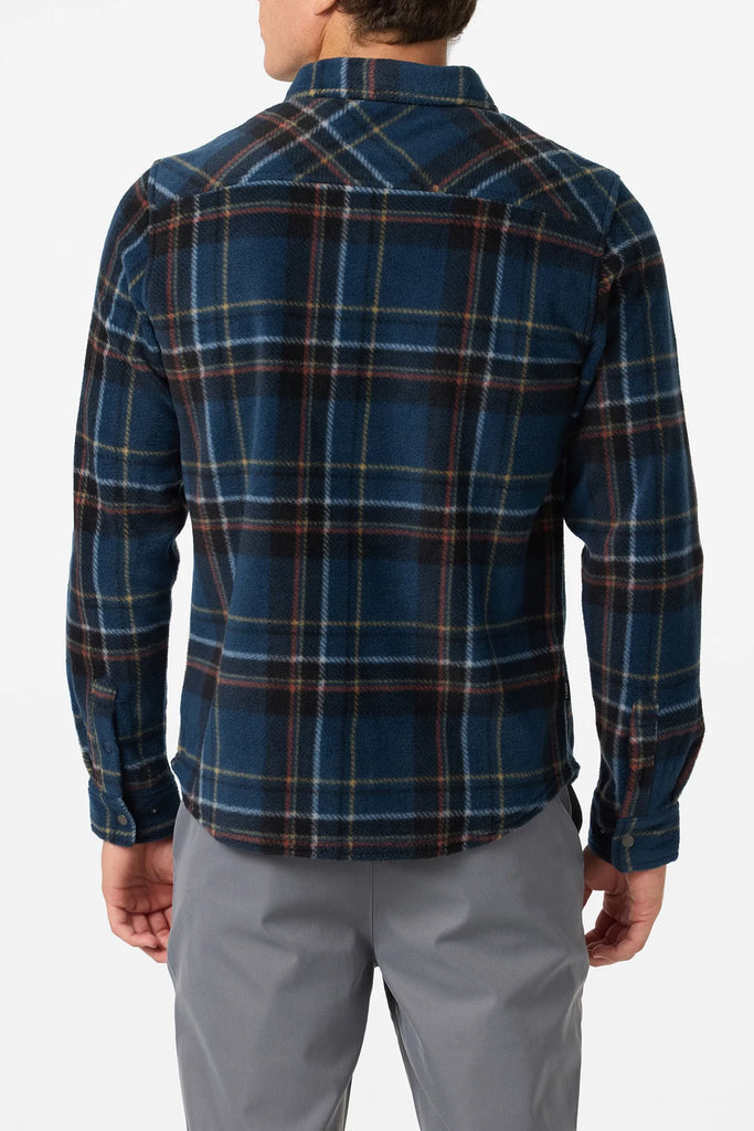 Oneill Mens Shirt Glacier Plaid Superfleece