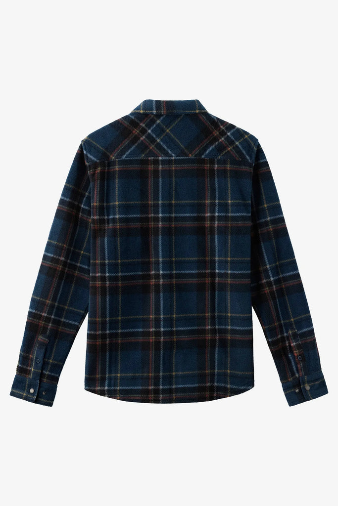 Oneill Mens Shirt Glacier Plaid Superfleece