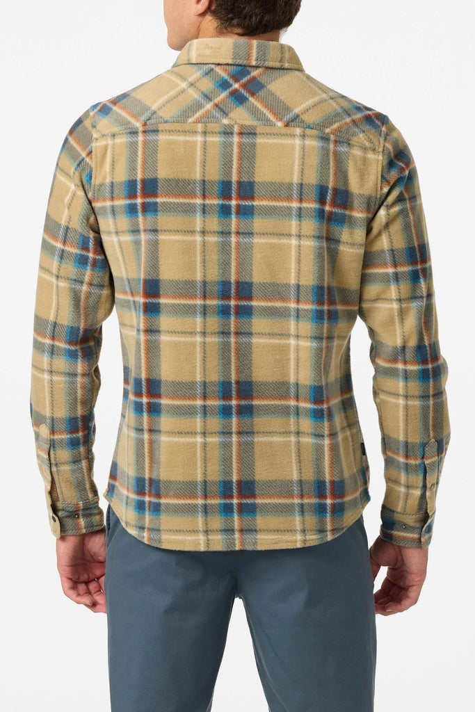 Oneill Mens Shirt Glacier Plaid Superfleece