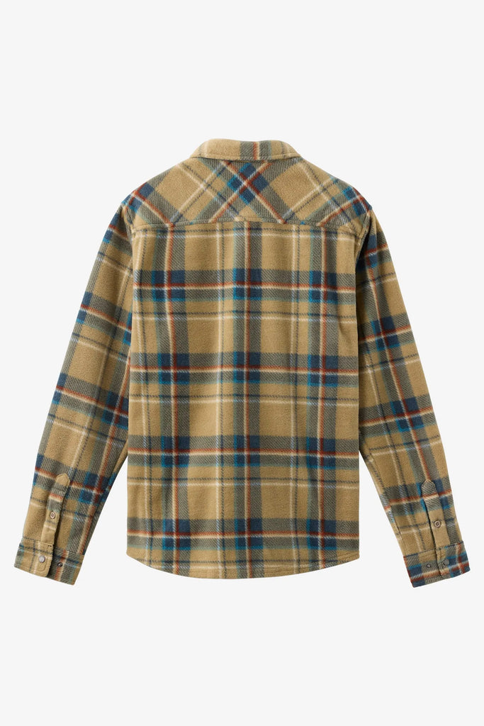 Oneill Mens Shirt Glacier Plaid Superfleece