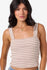 Oneill Womens Tank Top Vanessa Stripe Sleeveless Top