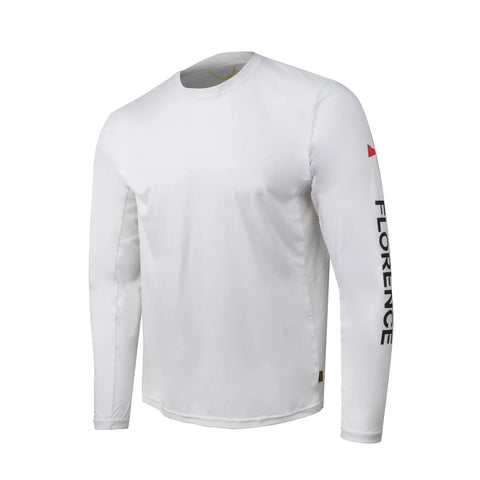Florence Marine X Mens Shirt Sun Pro Logo Long Sleeve UPF