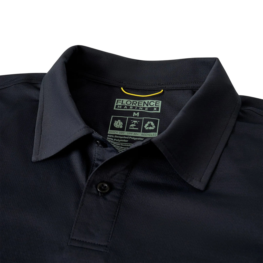 Florence Marine X Mens Knit Airtex Collared