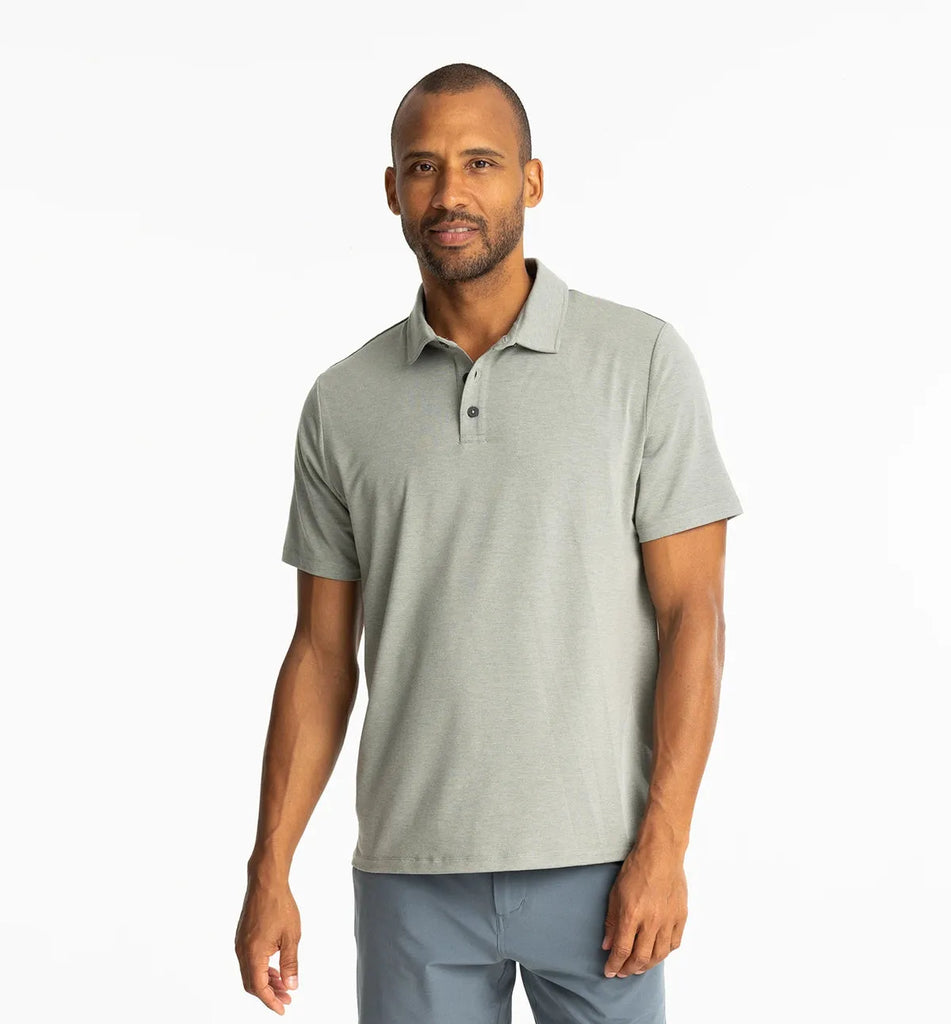 Free Fly Mens Knit Bamboo Flex Polo II