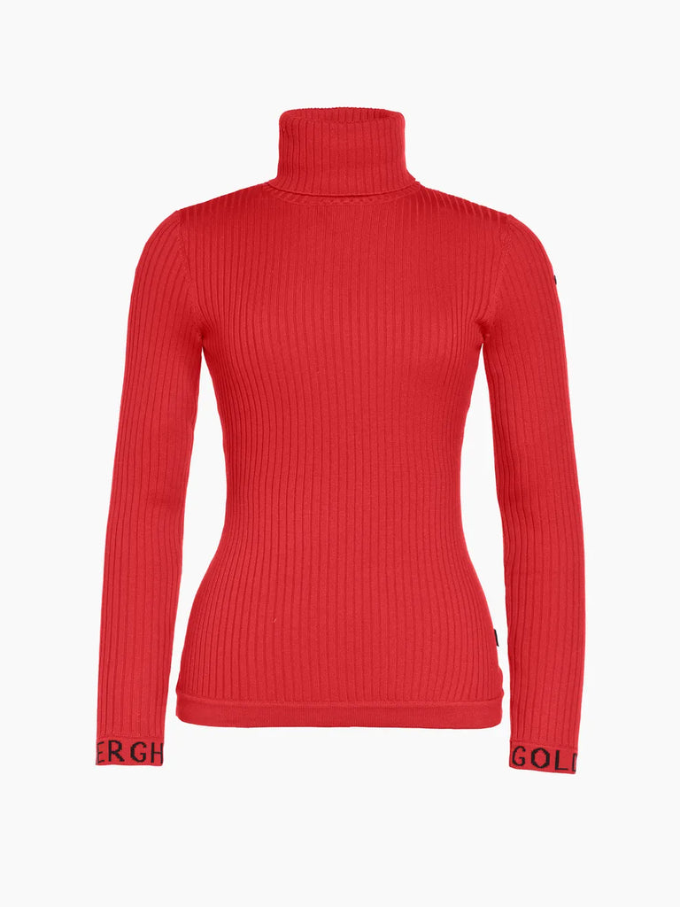 Goldbergh Womens Snow Layers Mira Long Sleeve Knit Sweater