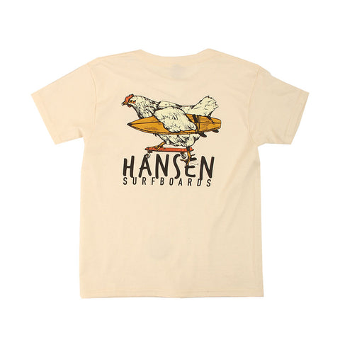 Hansen Kids Shirt Skateboard Chicken