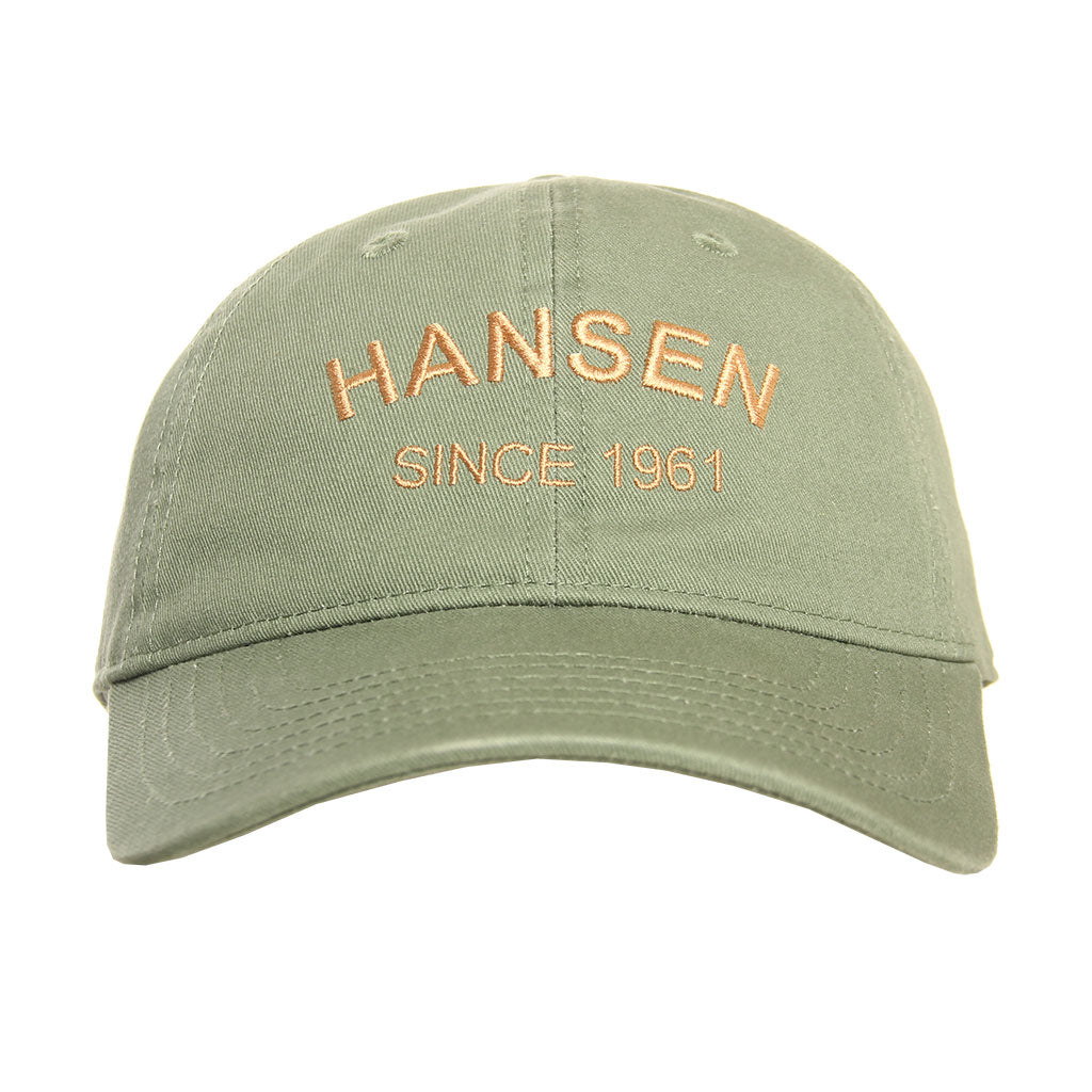 Hansen Hat Hansen Green Chino Twill