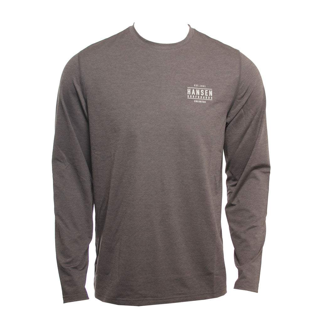 Hansen Mens Rashguard Sessions Long Sleeve Relaxed Fit