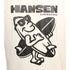 Hansen Mens Tank Top Surfs Up Sunny