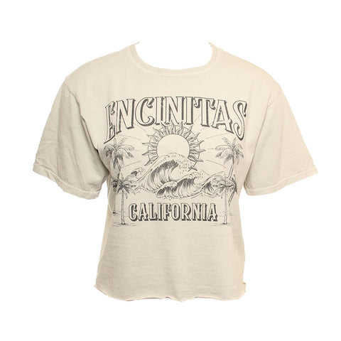 Hansen Womens Shirt Roar Wave Palms