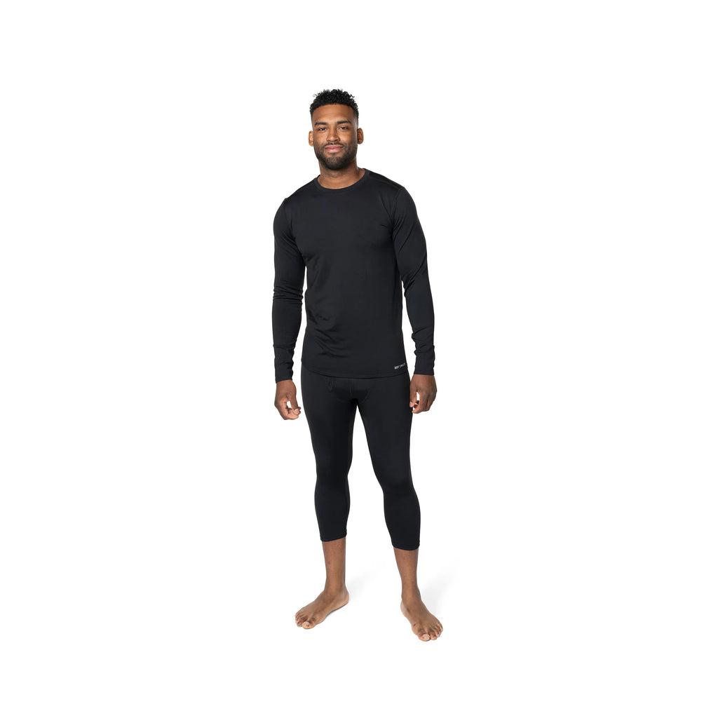 Hot Chillys Mens Base Layers Micro-Elite Chamois Crewneck