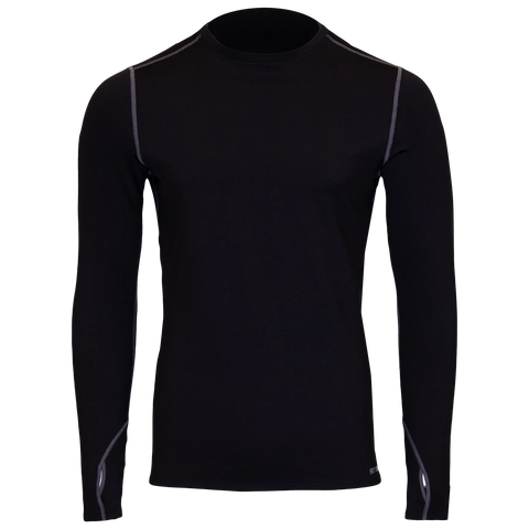 Hot Chillys Mens Base Layers Micro-Elite Chamois Crewneck