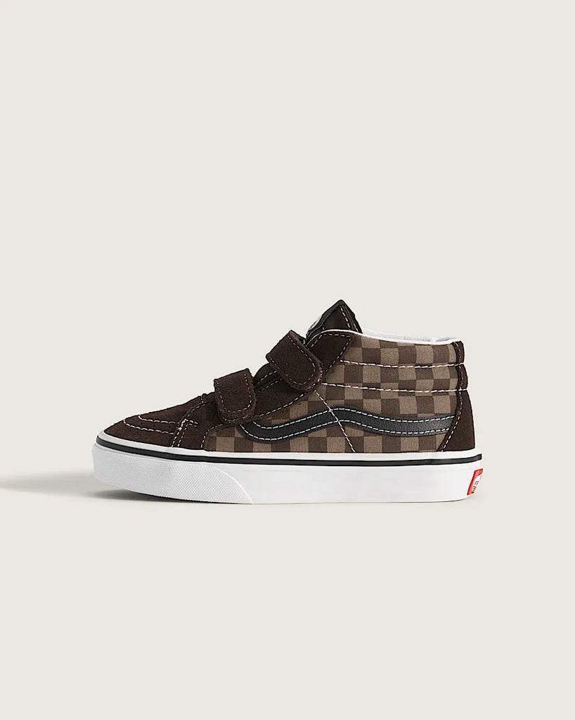 Vans Kids Shoes Little Kids Sk8-Mid V Checkerboard
