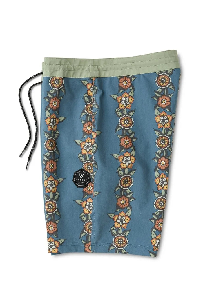 Vissla Mens Boardshorts Ink Lines 18.5