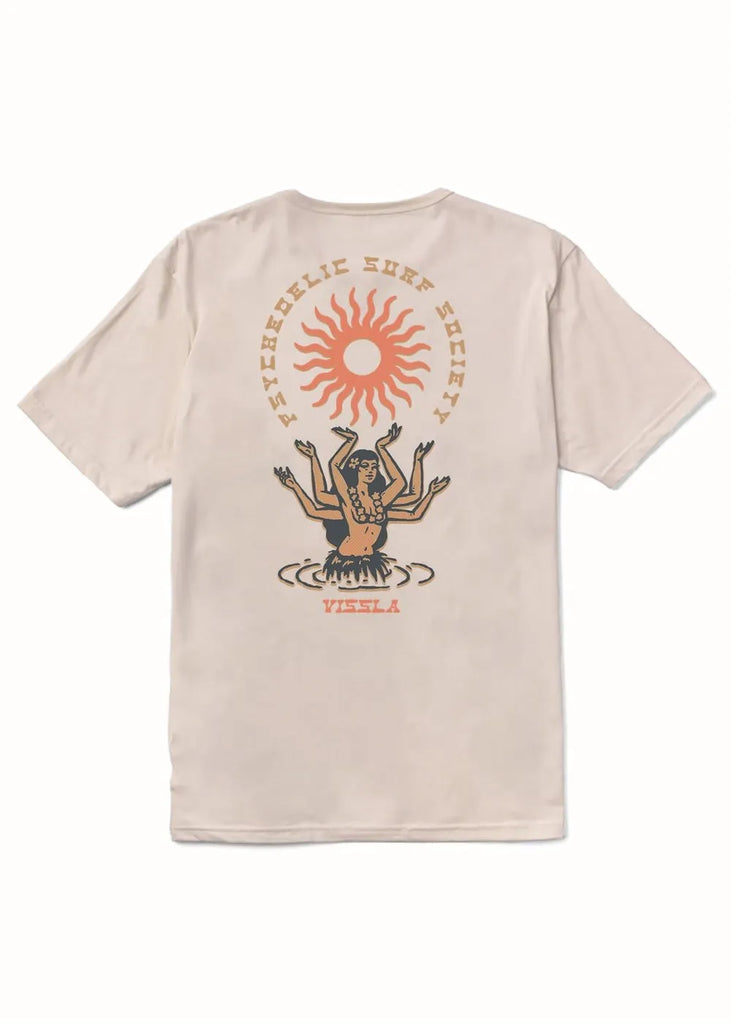 Vissla Mens Shirt Hula Hands Organic