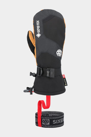 686 Mens Mittens GORE-TEX Leather Linear Mitt