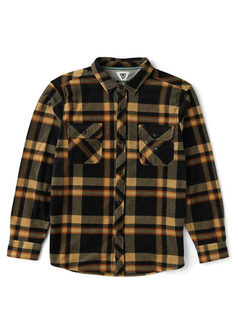 Vissla Mens Shirt Eco-Zy Long Sleeve Polar Flannel
