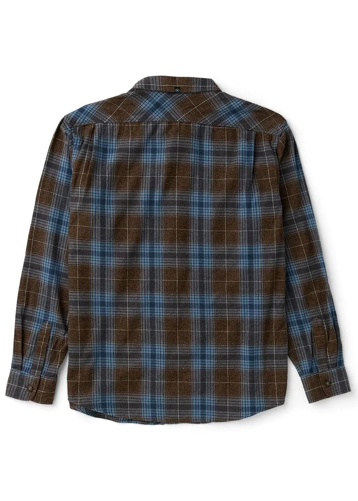 Vissla Mens Shirt Central Coast Eco Long Sleeve Flannel
