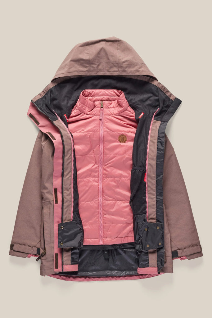 686 Womens Snow Jacket SMARTY 3-In-1 Spellbound