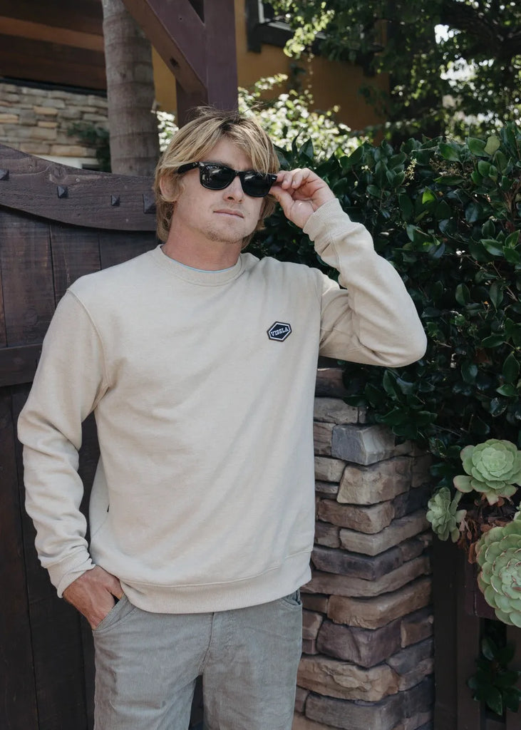 Vissla Mens Sweatshirt Solid Sets Eco Crew