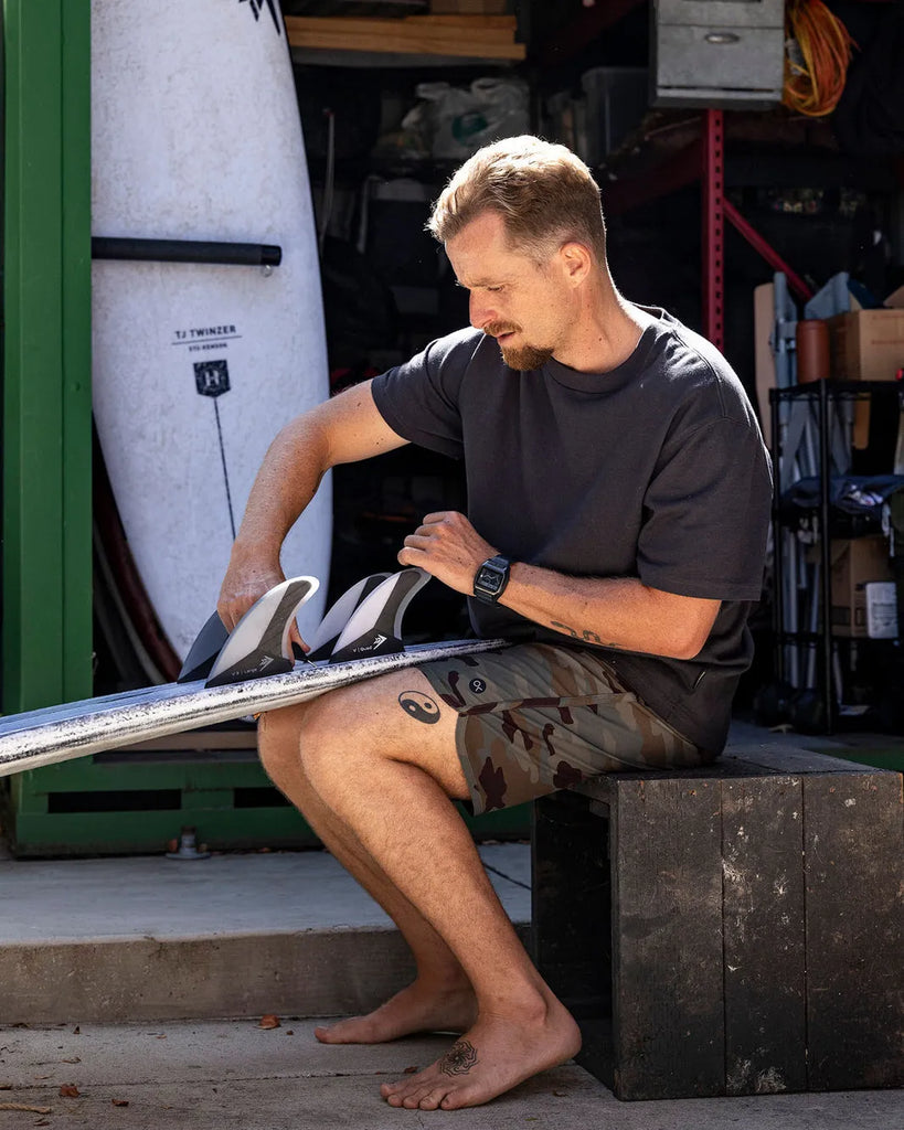 Outerknown Mens Boardshorts All Time Scallop