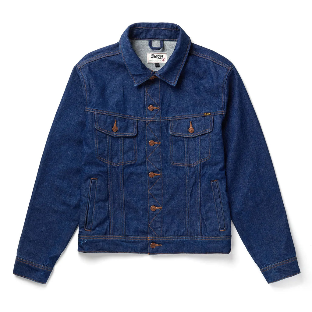 Seager Mens Jacket Freewheelin' Denim