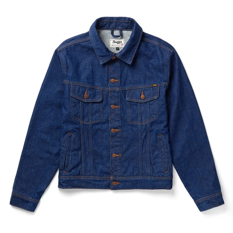 Seager Mens Jacket Freewheelin' Denim
