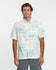 Quiksilver Waterman Mens Woven Block Fish